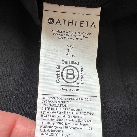 Athleta NWT Transcend High Rise Stretch Pencil Skirt Black Size XS - Picture 14 of 15